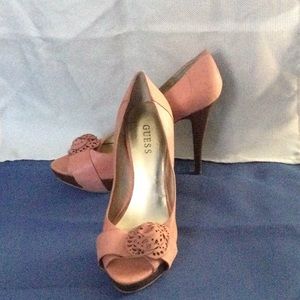 Platform Peeptoe Pumps